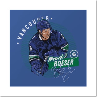 Brock Boeser Vancouver Dots Posters and Art